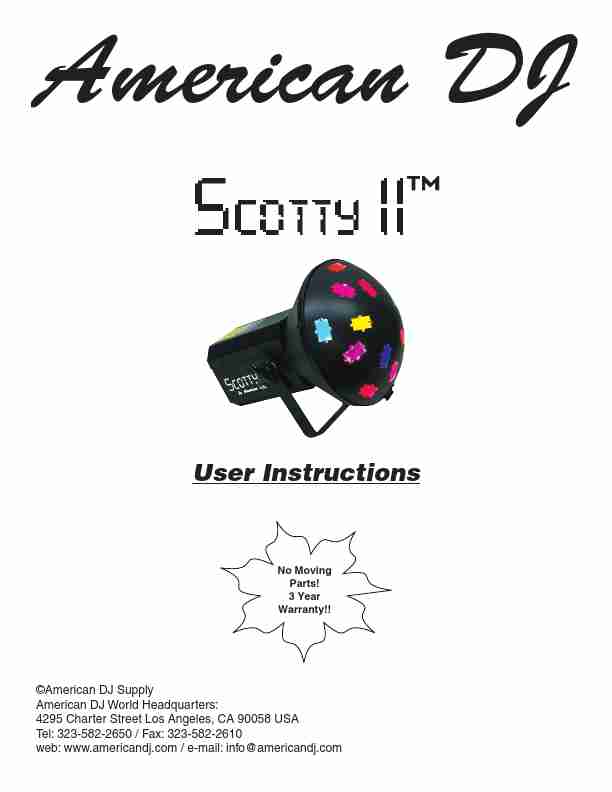 American DJ DJ Equipment Scotty II-page_pdf